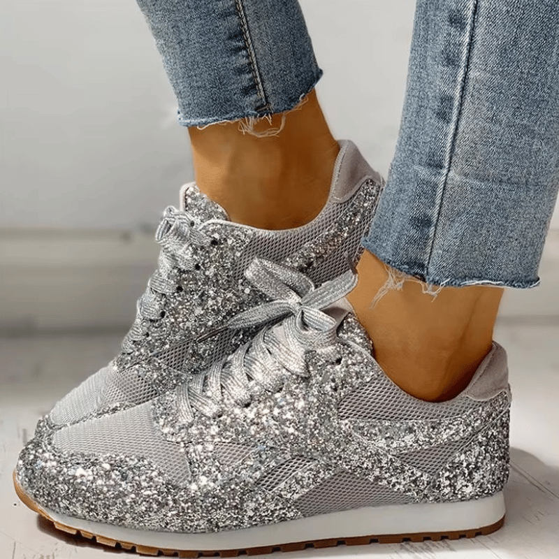 Funkelnde Freizeitschuhe für Frauen