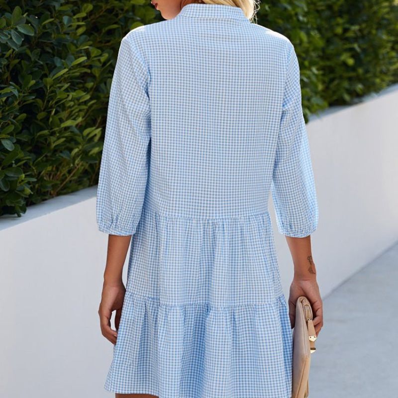 Fließendes Sommerkleid für Damen