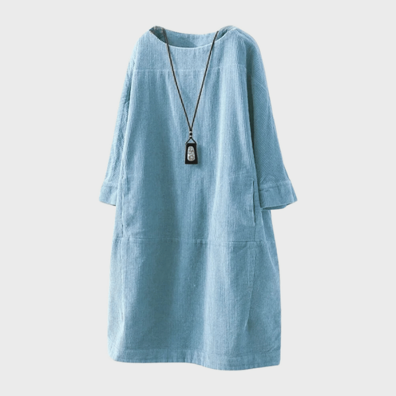 Lockeres Langarmkleid für Damen