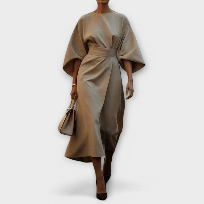 Feminines Gürtelkleid Damen