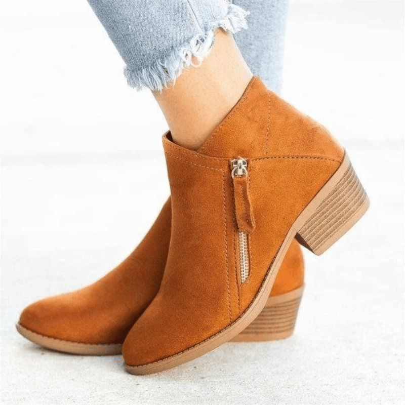 Moderne Damenstiefelette für Komfort