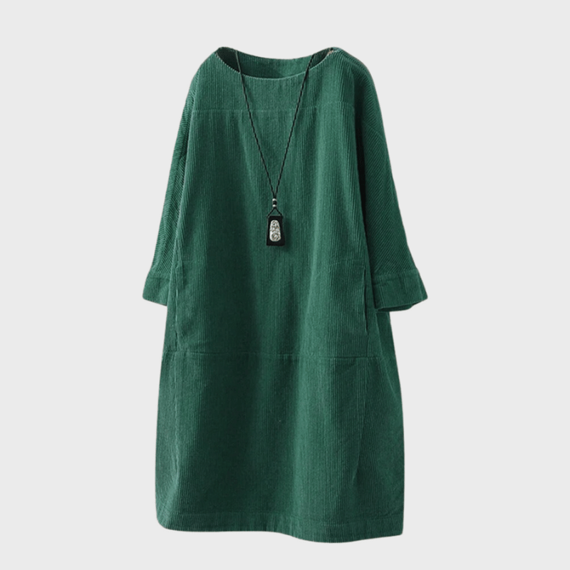 Lockeres Langarmkleid für Damen