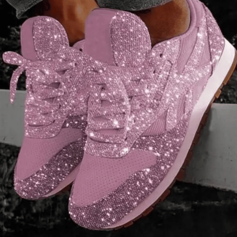 Funkelnde Freizeitschuhe für Frauen