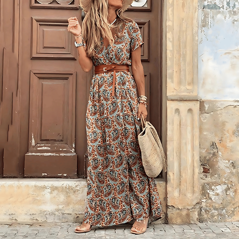 Boho Sommer-Maxikleid für stilvolle Damen