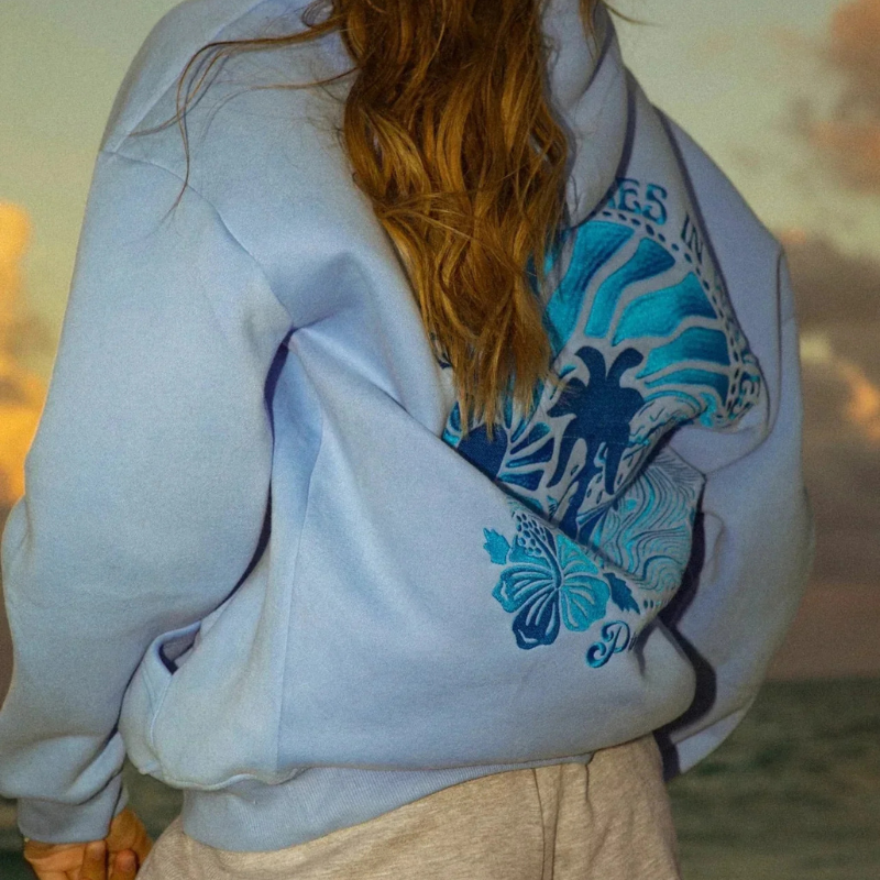 Oversize Kapuzenpullover für Damen