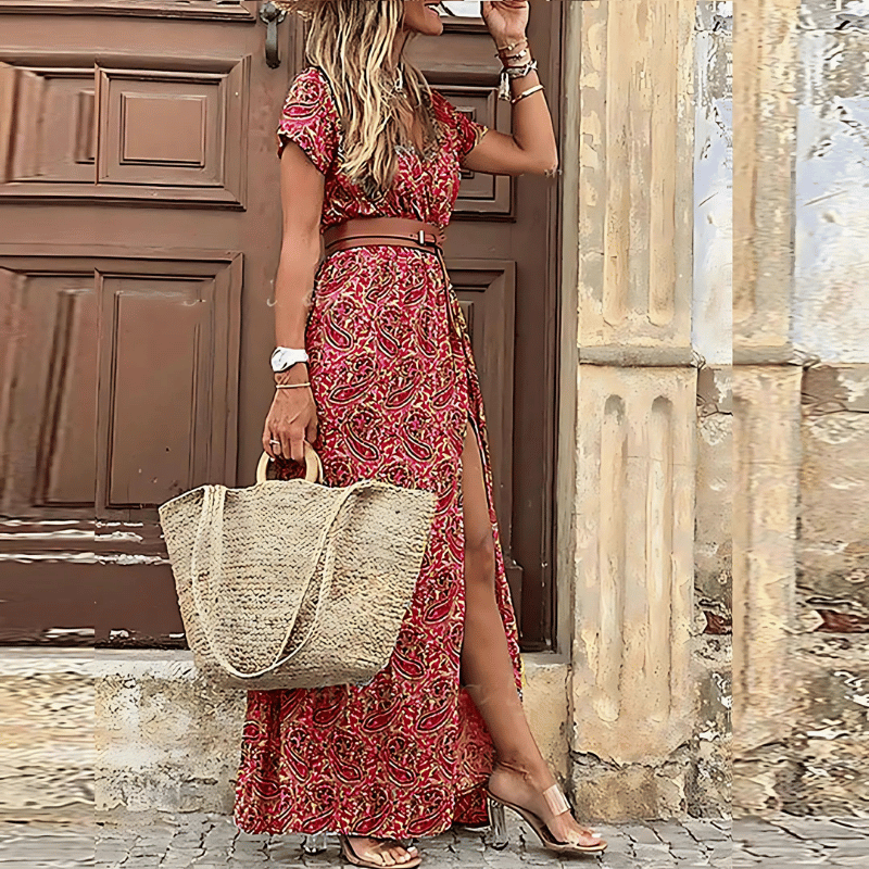 Boho Sommer-Maxikleid für stilvolle Damen