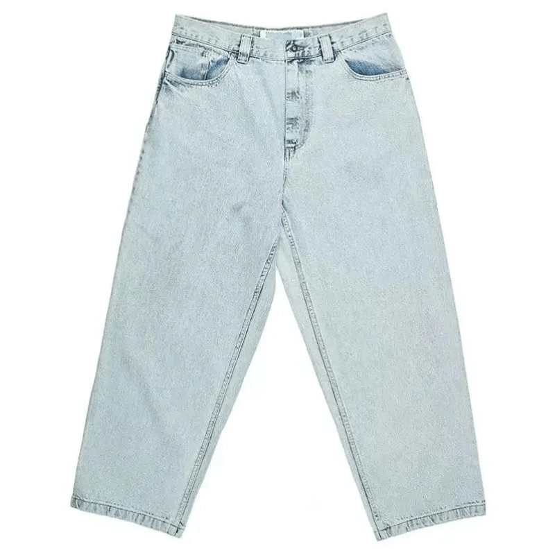 Modische Baggy Denimhosen für Herren im Skater-Stil
