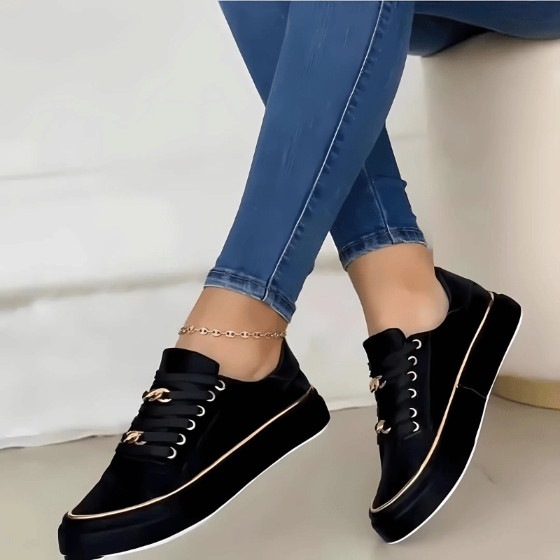 Bequeme Schnürsneakers für Damen
