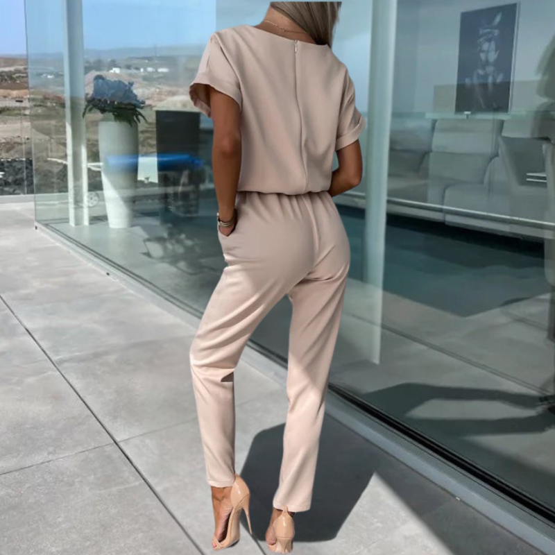 Bequemer Overall mit elastischer Taille für Damen