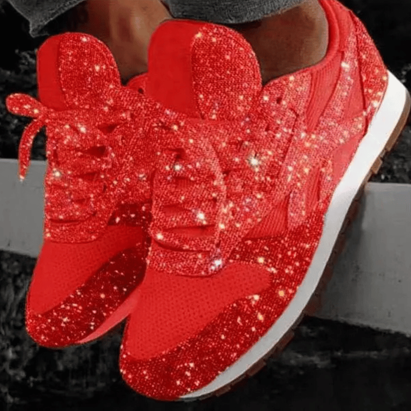 Funkelnde Freizeitschuhe für Frauen