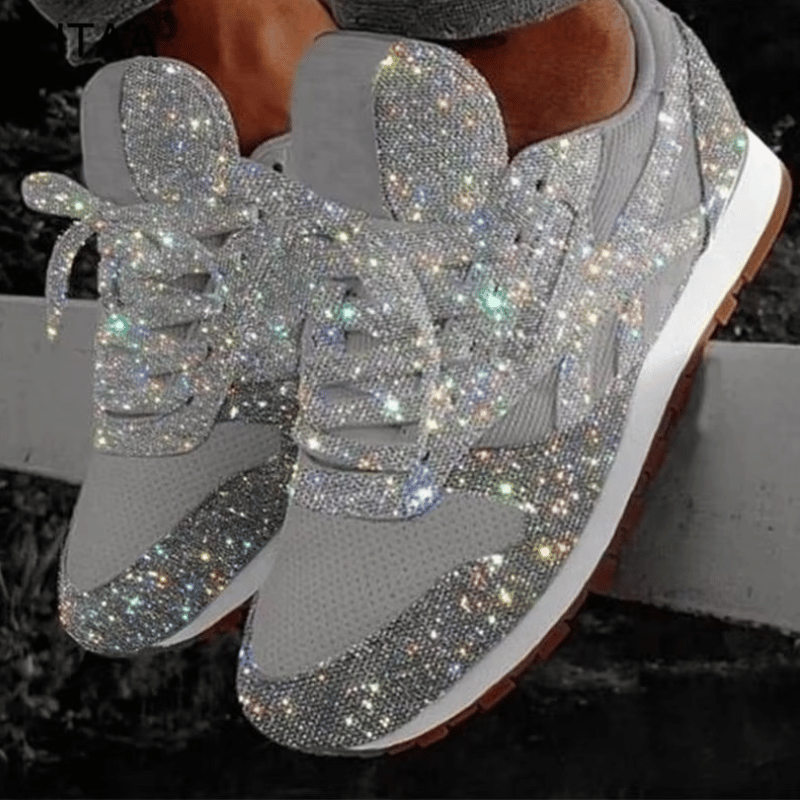 Funkelnde Freizeitschuhe für Frauen