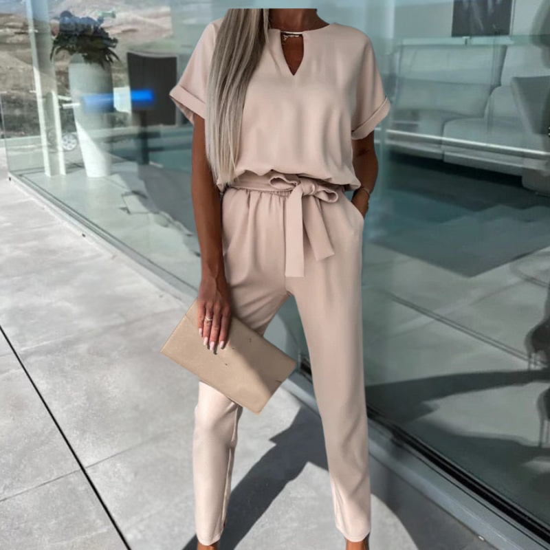 Bequemer Overall mit elastischer Taille für Damen