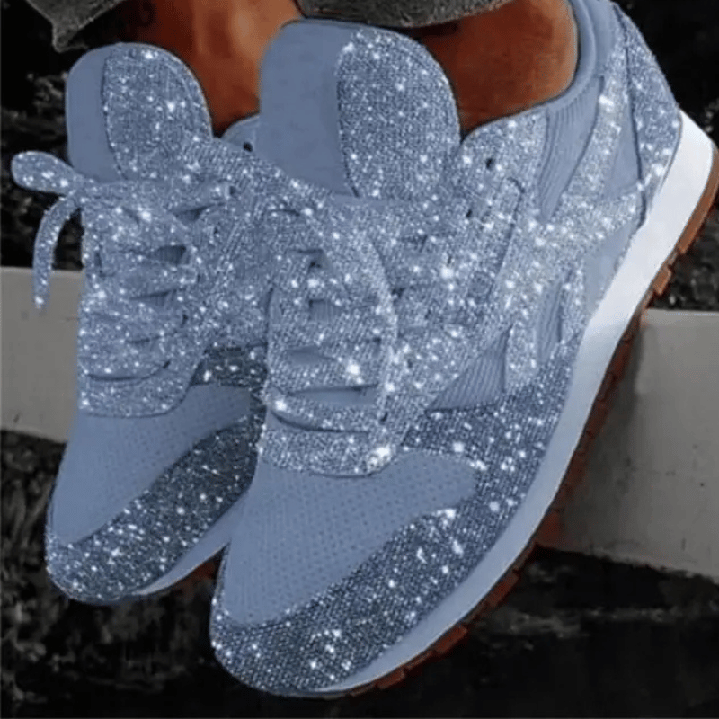 Funkelnde Freizeitschuhe für Frauen