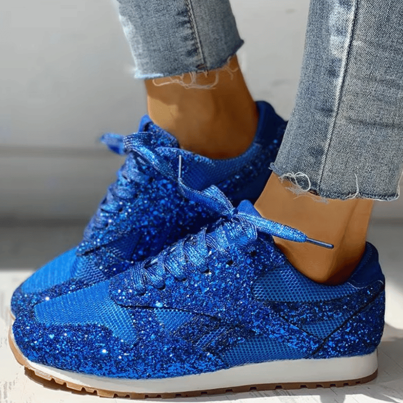 Funkelnde Freizeitschuhe für Frauen