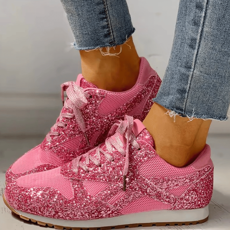 Funkelnde Freizeitschuhe für Frauen