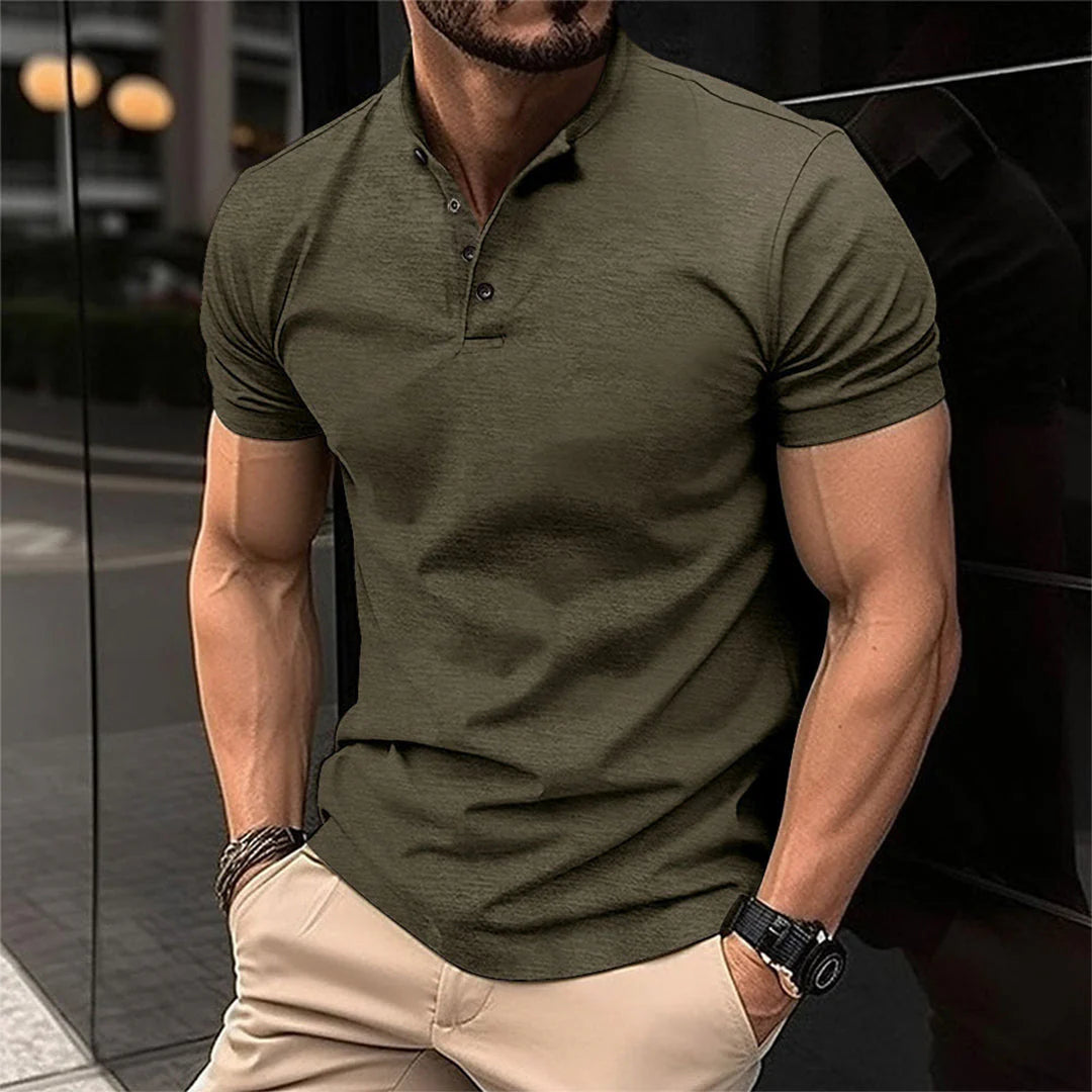 Stylisches Herren Polo mit Kragen