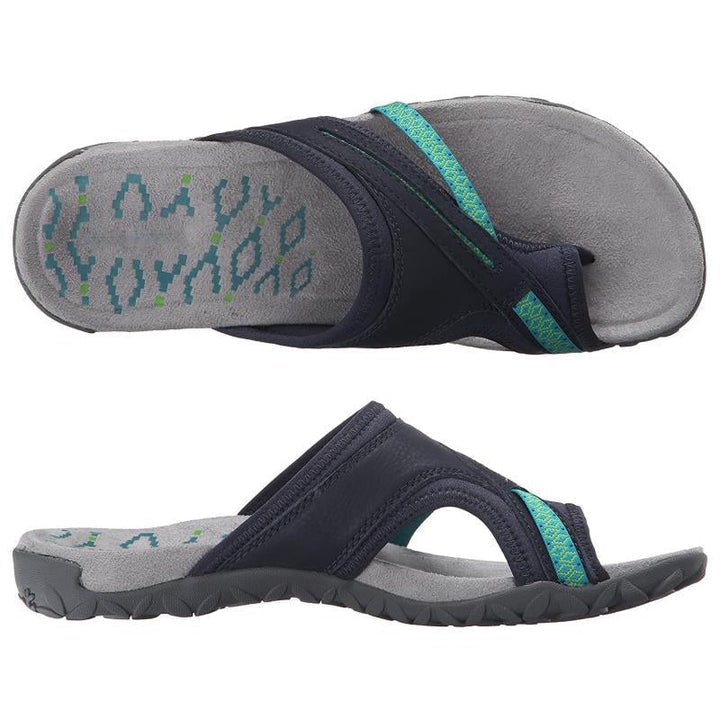 Leichte Sommersandalen mit Keilabsatz für Damen