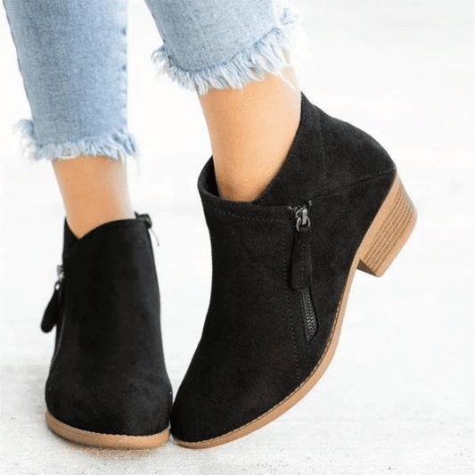 Moderne Damenstiefelette für Komfort
