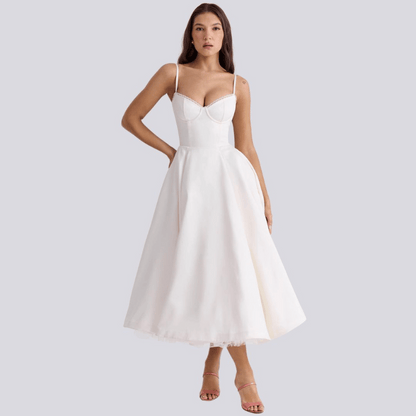 Fließendes stylisches Kleid für Damen