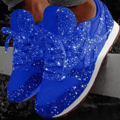 Funkelnde Freizeitschuhe für Frauen