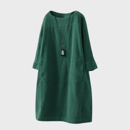 Lockeres Langarmkleid für Damen