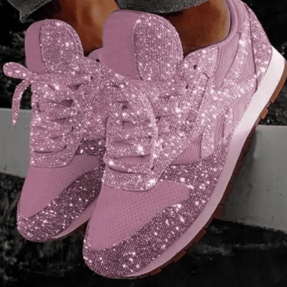 Funkelnde Freizeitschuhe für Frauen