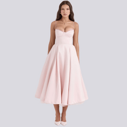 Fließendes stylisches Kleid für Damen