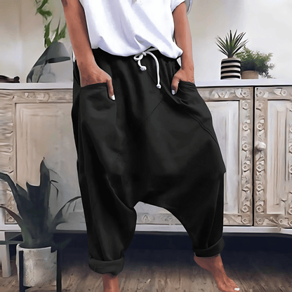 Haremshose im urbanen Stil für Damen – Entspannter und moderner Look