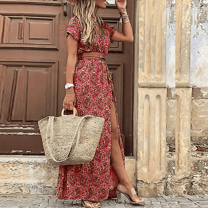 Boho Sommer-Maxikleid für stilvolle Damen