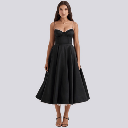 Fließendes stylisches Kleid für Damen