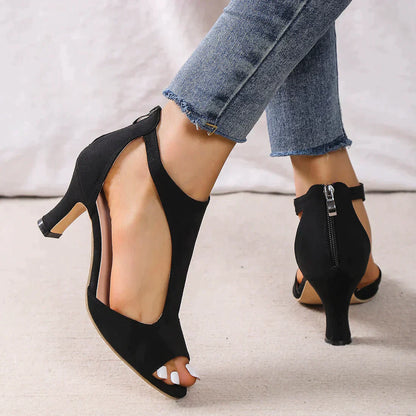 Bequeme Fersensandalen für Damen