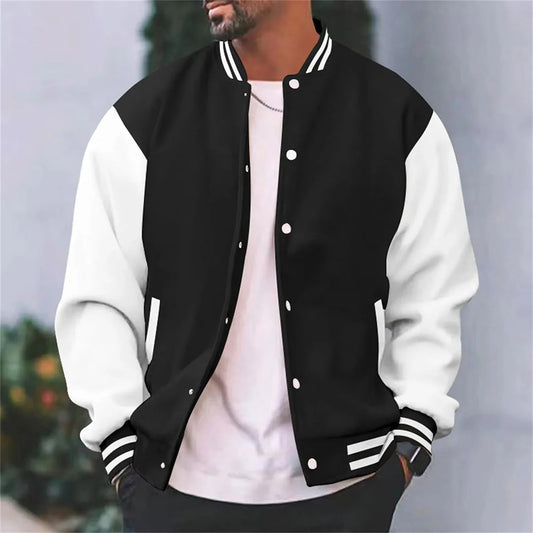 Klassische Varsity-Bomberjacke für Herren