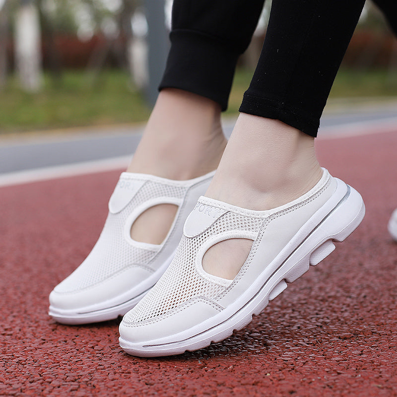 Atmungsaktive Mesh-Hausschuhe für Damen