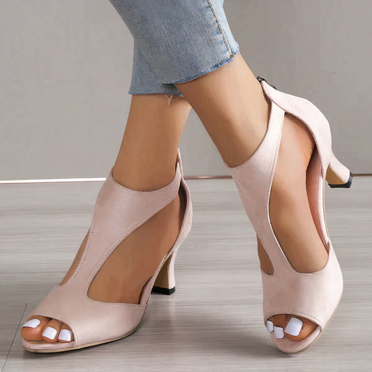 Bequeme Fersensandalen für Damen