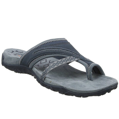 Leichte Sommersandalen mit Keilabsatz für Damen
